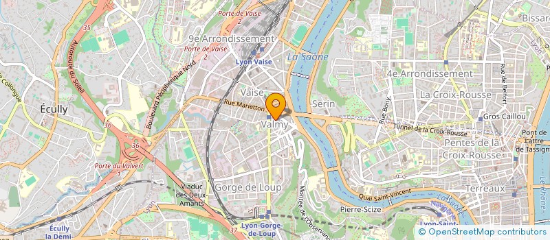 localisation de l'entreprise BAR BU  LYON