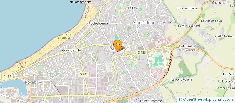 localisation de l'entreprise BAR' BULL à SAINT-MALO