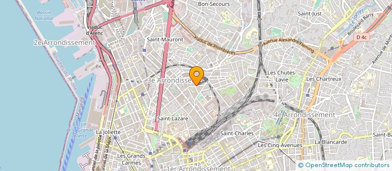 localisation de l'entreprise BAR CHEZ NOUS à MARSEILLE