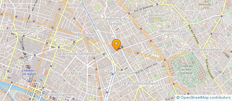 localisation de l'entreprise BAR COLBERT à PARIS