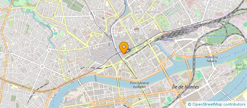 localisation de l'entreprise BAR DE L'AVENTURE à NANTES