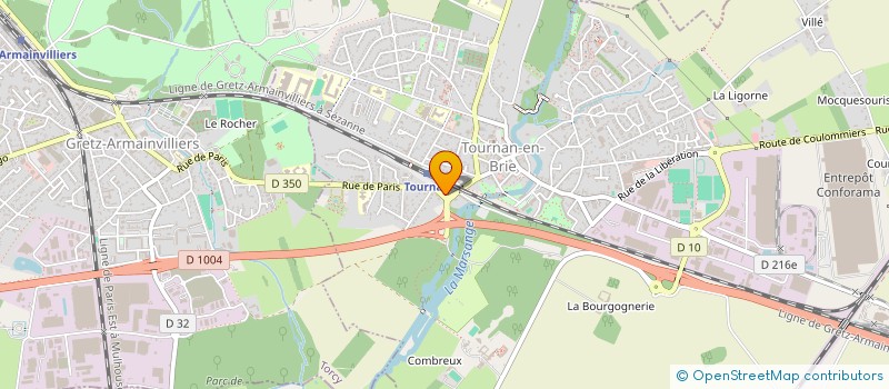 localisation de l'entreprise BAR DE L'EOLE  GRETZ-ARMAINVILLIERS