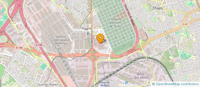 localisation de l'entreprise BAR DE L EPINE  THIAIS