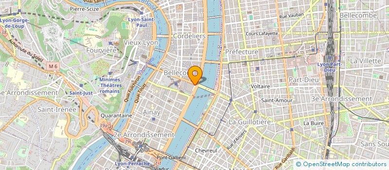 localisation de l'entreprise BAR DE LA BARRE à LYON