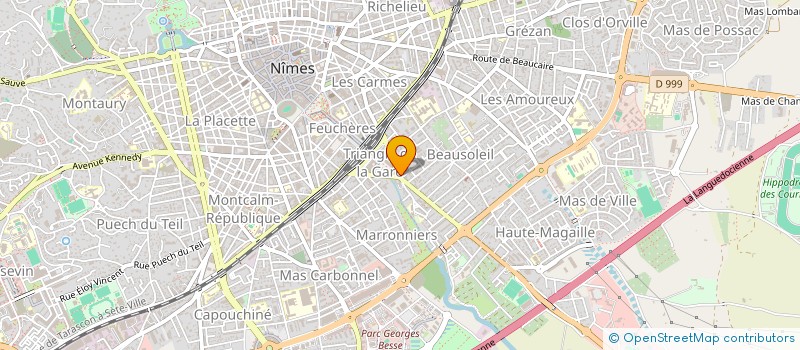 localisation de l'entreprise BAR DE LA CITE  NIMES