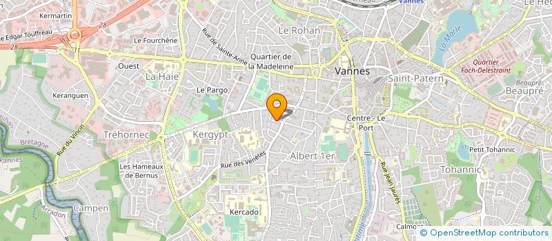 localisation de l'entreprise BAR DE LA GALERIE  VANNES