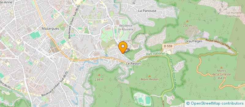 localisation de l'entreprise BAR DE LA GOUFFONE à MARSEILLE