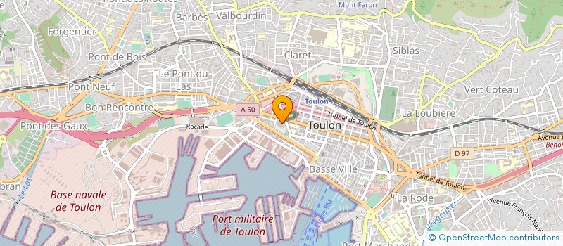 localisation de l'entreprise BAR DE LA MARINE à TOULON