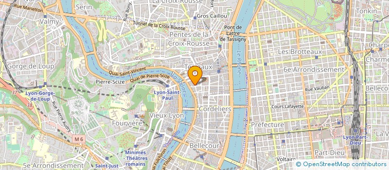localisation de l'entreprise BAR DE LA PLATIERE à LYON