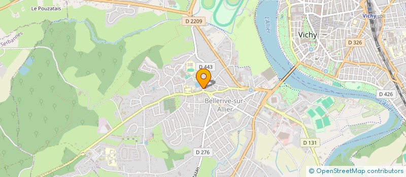 localisation de l'entreprise BAR DE LA ROTONDE à BELLERIVE-SUR-ALLIER