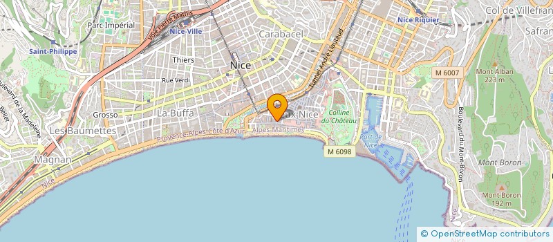 localisation de l'entreprise BAR DE LA TERRASSE à NICE