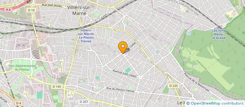 localisation de l'entreprise BAR DELACOURT à CHAMPIGNY-SUR-MARNE