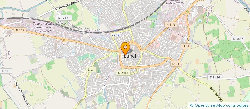 localisation de l'entreprise BAR DES AMIS à LUNEL