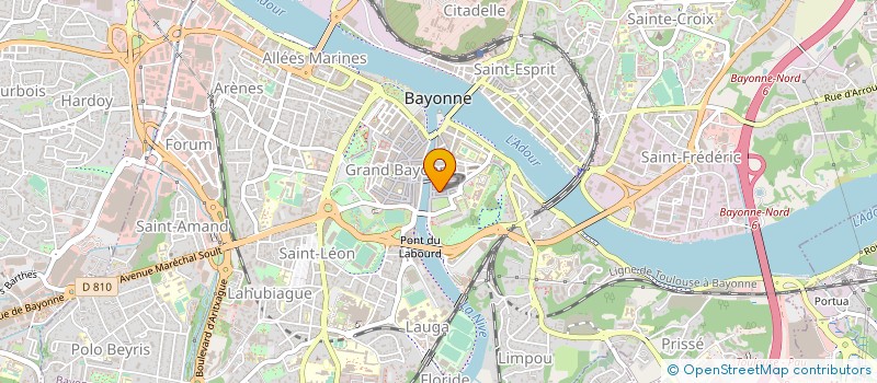 localisation de l'entreprise BAR DES AMIS à BAYONNE