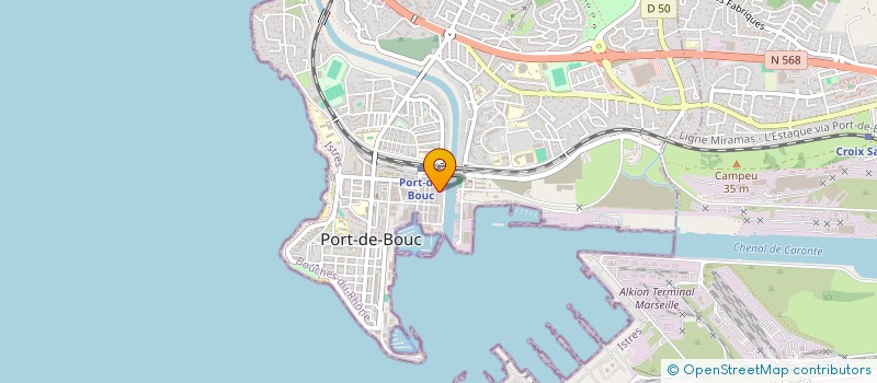 localisation de l'entreprise BAR DES AMIS à PORT-DE-BOUC
