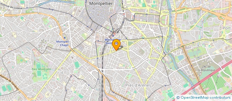 localisation de l'entreprise BAR DES AUTOBUS à MONTPELLIER