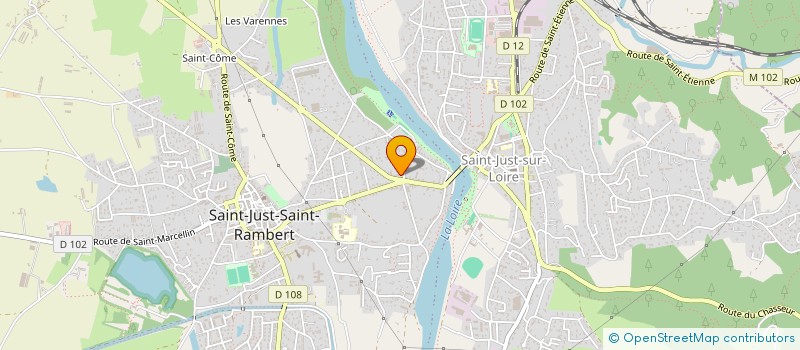 localisation de l'entreprise BAR DES BARQUES à SAINT-JUST-SAINT-RAMBERT