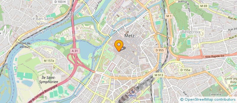 localisation de l'entreprise BAR DES CLERCS à METZ