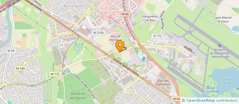 localisation de l'entreprise BAR DES CUVES  PEROLS