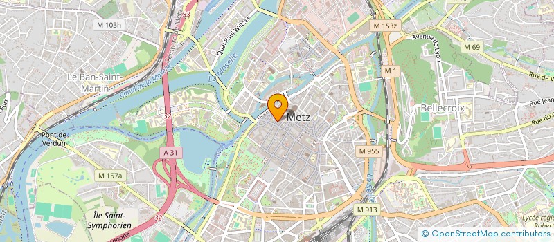 localisation de l'entreprise BAR DES HALLES  METZ