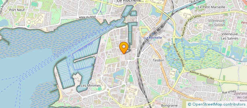 localisation de l'entreprise BAR DES PECHEURS à LA ROCHELLE