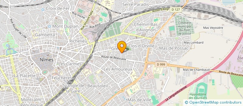 localisation de l'entreprise BAR DES ROSIERS  NIMES