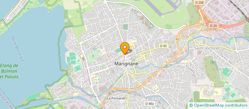 localisation de l'entreprise BAR DES SPORTS à MARIGNANE