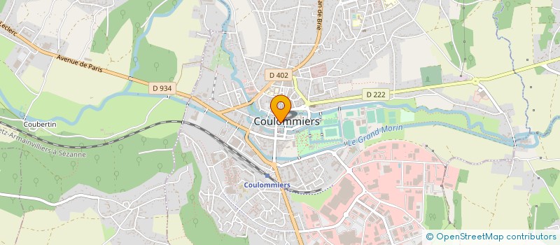 localisation de l'entreprise BAR DES THEATRES COULOMMIERS à COULOMMIERS