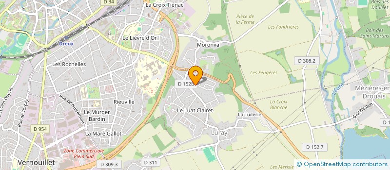 localisation de l'entreprise BAR DU BOIS SABOT à LURAY