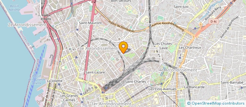 localisation de l'entreprise BAR DU BON COIN à MARSEILLE