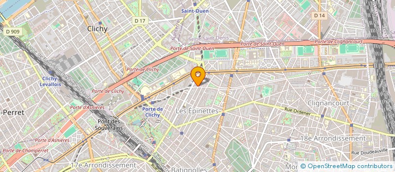 localisation de l'entreprise BAR DU COIN  PARIS