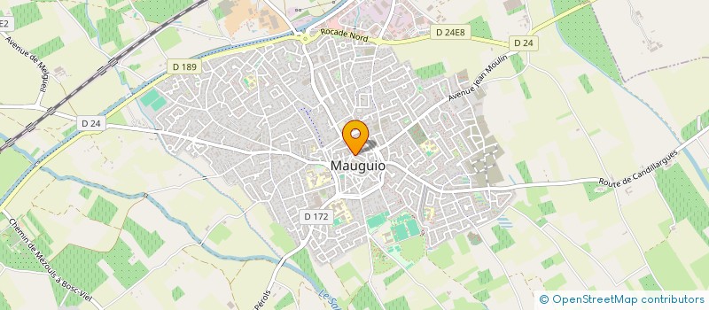 localisation de l'entreprise BAR DU COMMERCE  MAUGUIO