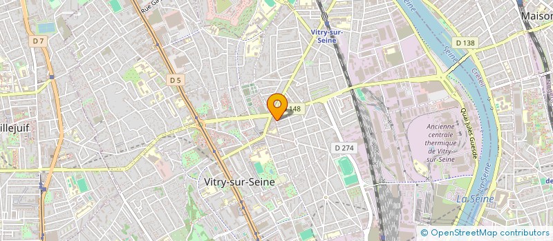 localisation de l'entreprise BAR DU MARCHE à VITRY-SUR-SEINE