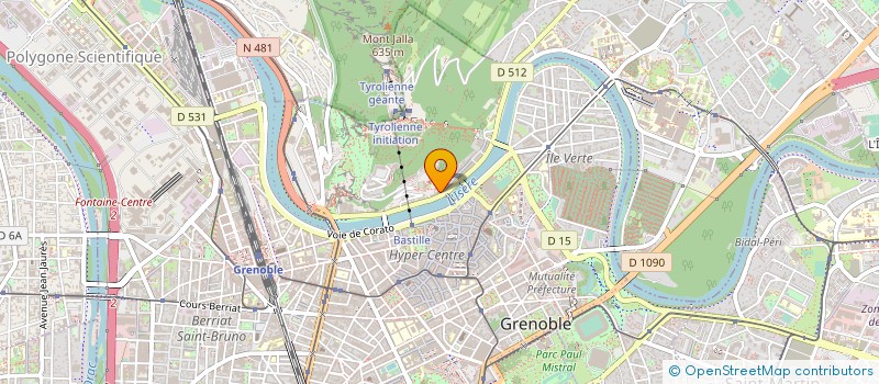 localisation de l'entreprise BAR DU SOLEIL  GRENOBLE