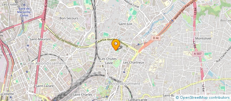 localisation de l'entreprise BAR EXPLOITATION COMMERCIAL à MARSEILLE
