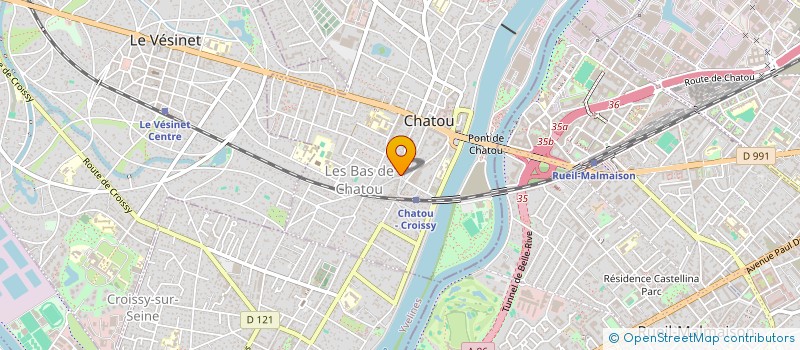 localisation de l'entreprise BAR JEANNETTE  CHATOU