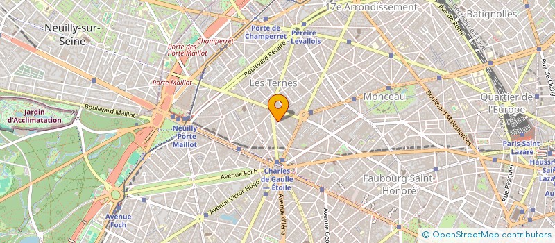 localisation de l'entreprise BAR L'ETOILE  PARIS