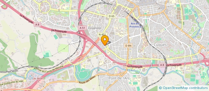 localisation de l'entreprise BAR LE DEFENS à AIX-EN-PROVENCE