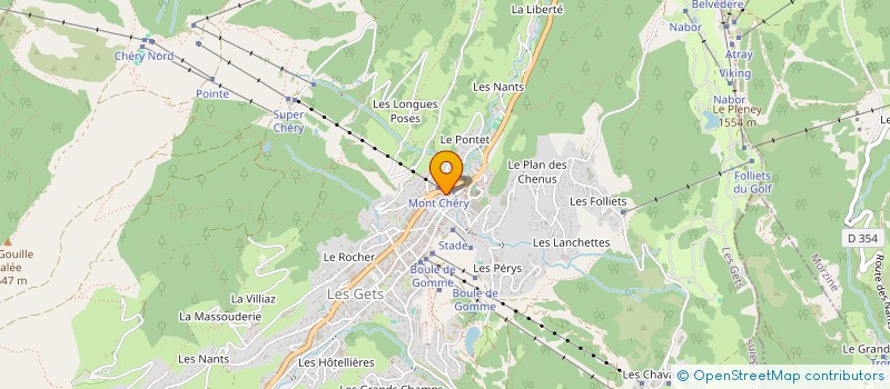 localisation de l'entreprise BAR LE PIC à LES GETS