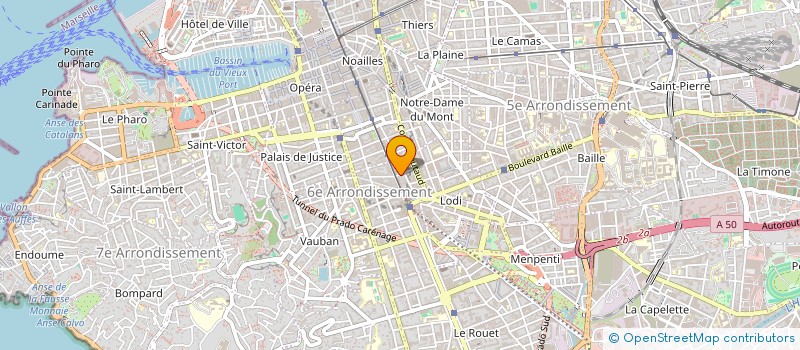 localisation de l'entreprise BAR LE PRINTEMPS à MARSEILLE