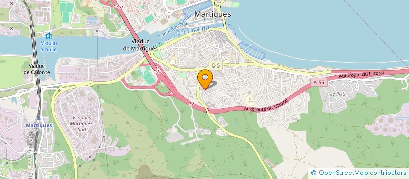 localisation de l'entreprise BAR LE ROYAL à MARTIGUES