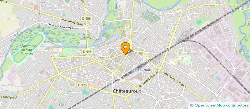 localisation de l'entreprise BAR LE THEATRE à CHATEAUROUX