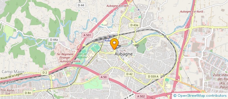 localisation de l'entreprise BAR LE WEEKEND à AUBAGNE