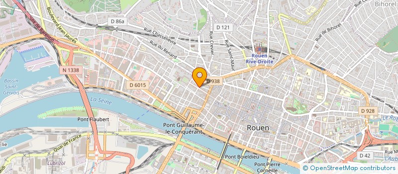 localisation de l'entreprise BAR LE XV à ROUEN