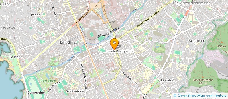 localisation de l'entreprise BAR MIGNON  MARSEILLE