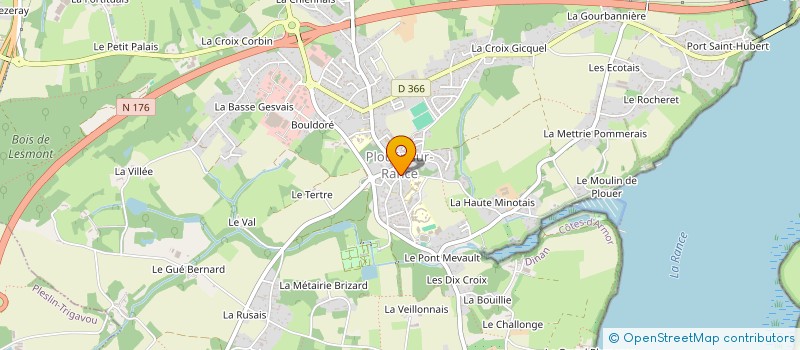 localisation de l'entreprise BAR OUEST à PLOUER-SUR-RANCE