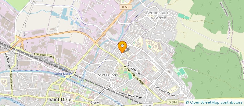 localisation de l'entreprise BAR PARISIEN à SAINT-DIZIER