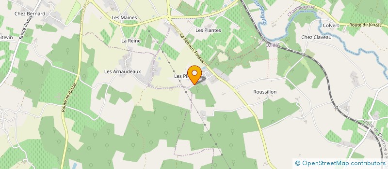 localisation de l'entreprise BAR RESTAURANT CHEZ DOMI  OZILLAC