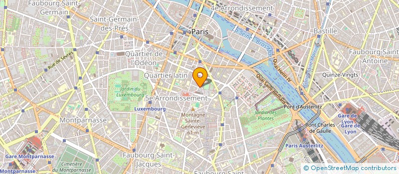 localisation de l'entreprise BAR RESTAURANT MONTAGNE SAINTE GENEVIEVE  PARIS