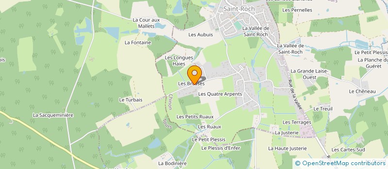 localisation de l'entreprise BAR RESTO SERVICES à SAINT-ROCH
